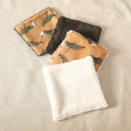 Lingette douce personnalisable – Fait main en France | Pour visage et mains