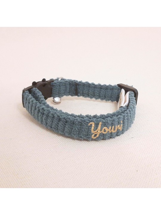 Collier chat personnalisé – Fait main en France | Sécurisé et stylé