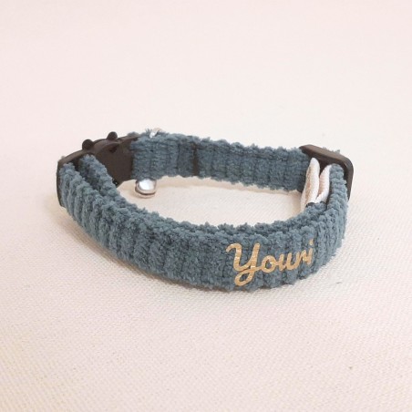 Collier chat personnalisé – Fait main en France | Sécurisé et stylé