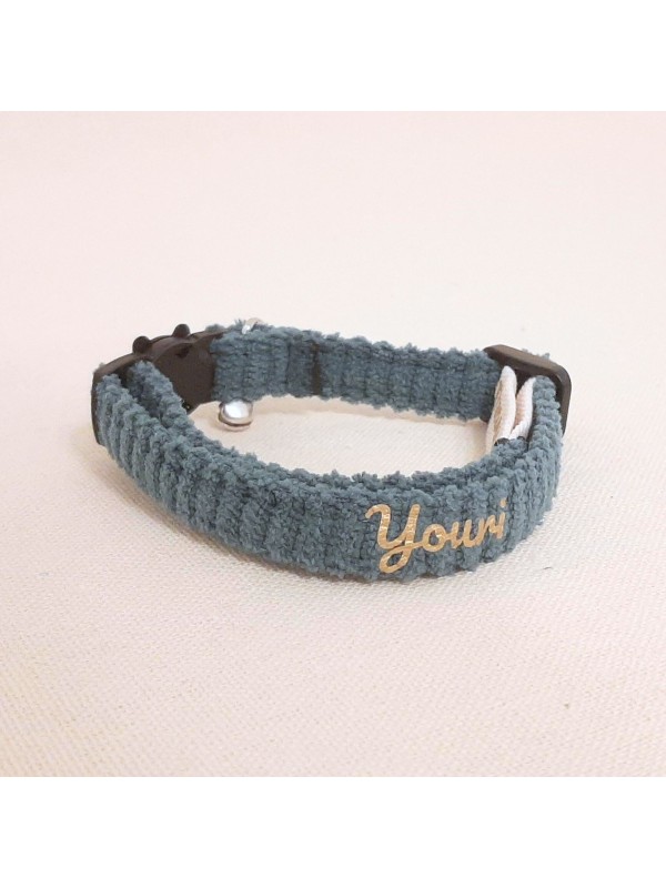 Collier chat personnalisé – Fait main en France | Sécurisé et stylé