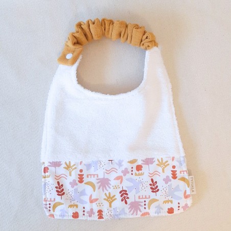 Bavoir enfant personnalisable – Fait main en France | Doux et pratique