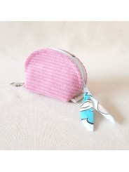 Porte-monnaie demi-lune personnalisable – Fait main en France | Chic et pratique