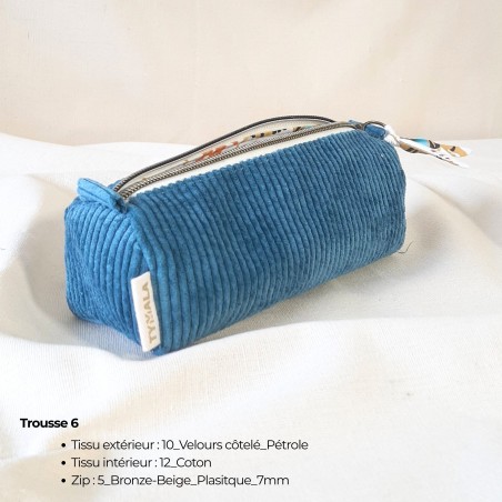 Trousse d’école personnalisable – Fait main en France | Pratique et élégante