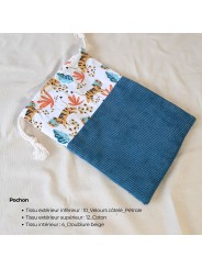 Pochon personnalisable – Fait main en France | Léger et pratique