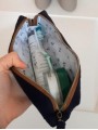 Trousse de toilette compacte personnalisable – Élégante et pratique | Fait main en France