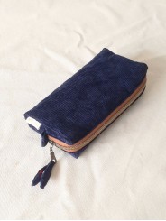 Trousse de toilette compacte personnalisable – Élégante et pratique | Fait main en France