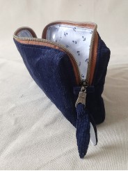 Trousse de toilette compacte personnalisable – Élégante et pratique | Fait main en France