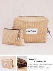 Trousse rectangulaire personnalisable – Fait main en France | Élégante, pratique et unique