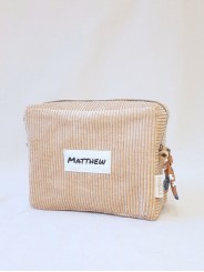 Trousse rectangulaire personnalisable – Fait main en France | Élégante, pratique et unique