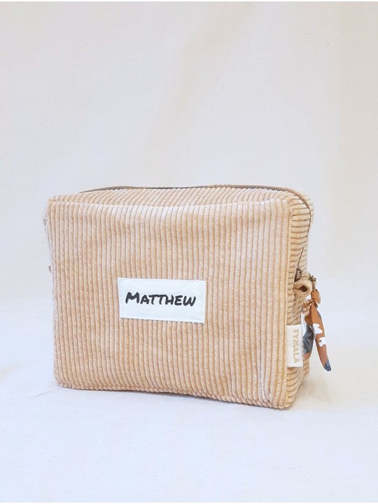 Trousse rectangulaire personnalisable – Fait main en France | Élégante, pratique et unique