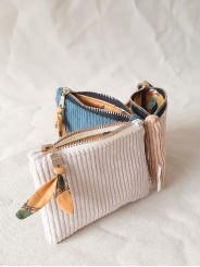 Petite pochette plate personnalisable – Fait main en France | Pratique et élégante