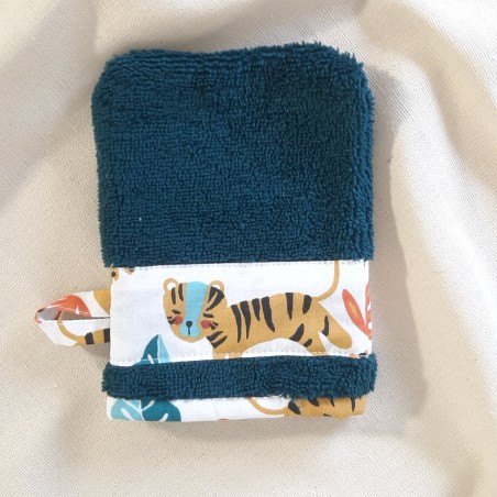 Gant de toilette personnalisable – Fait main en France | 3 tailles S, M, L