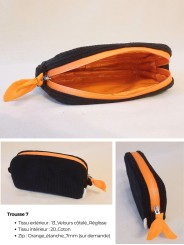 Trousse d’école personnalisable – Fait main en France | Pratique et élégante