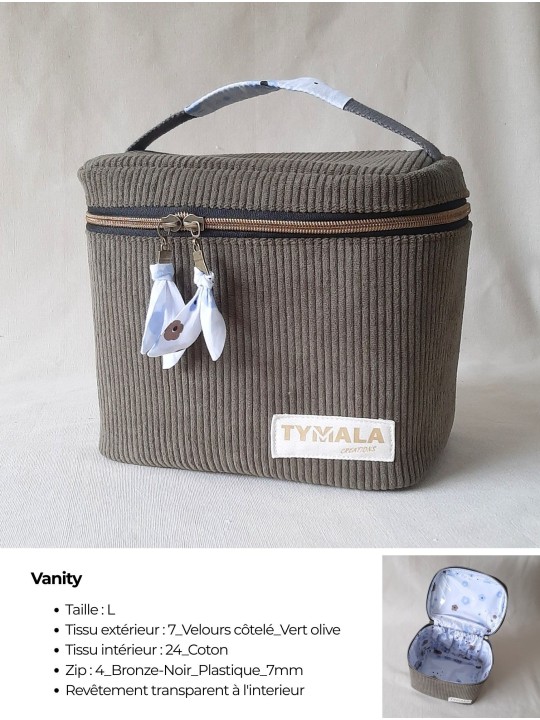 Vanity personnalisable – Fait main en France | 3 tailles (S, M, L)