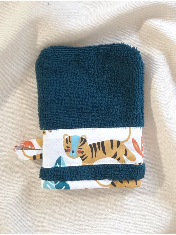 Gant de toilette personnalisable – Fait main en France | 3 tailles S, M, L