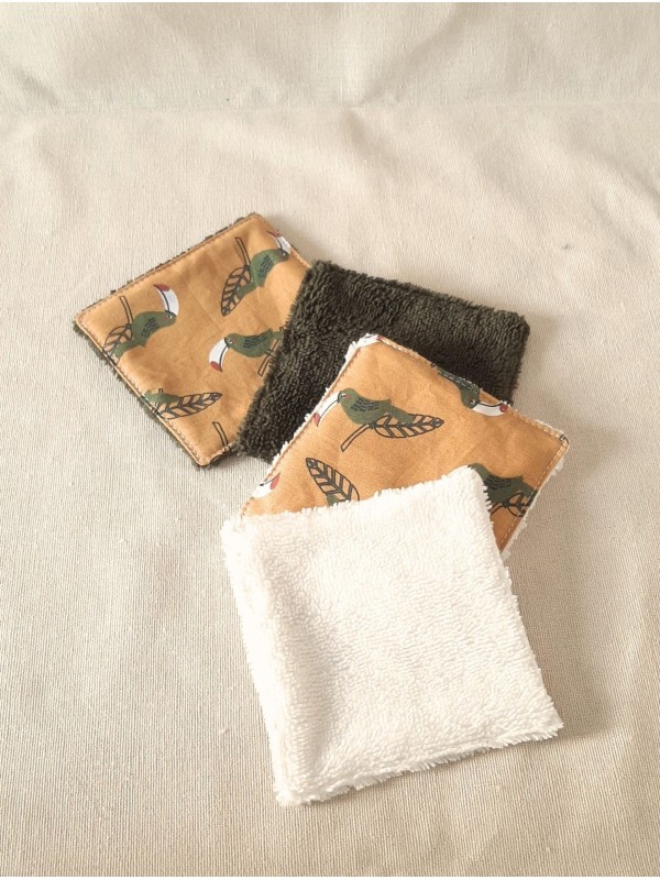 Lingette douce personnalisable – Fait main en France | Pour visage et mains