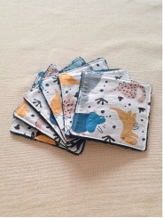 Lingette douce personnalisable – Fait main en France | Pour visage et mains