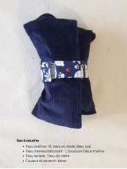 Sac à couches personnalisable – Fait main en France | Compact et pratique