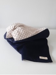 Couverture bébé personnalisable – Fait main en France | Douce et moelleuse
