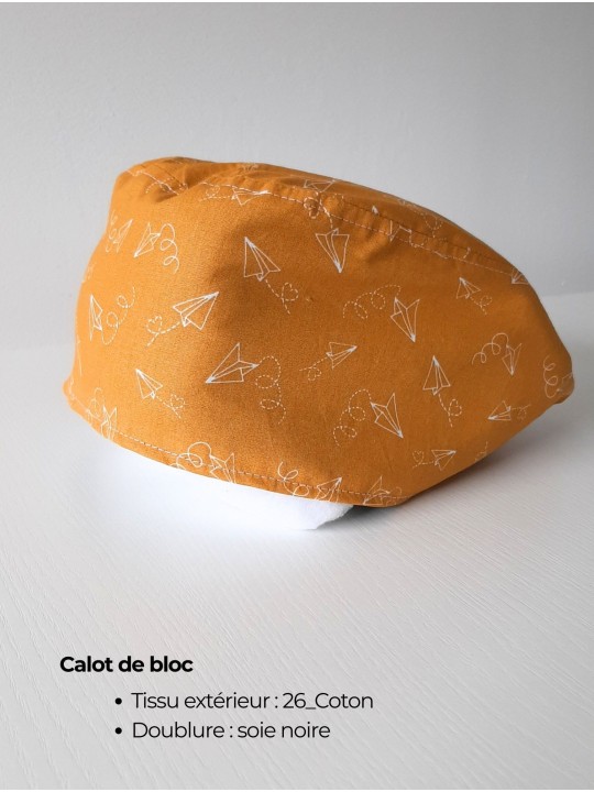 Calot de bloc personnalisable – Fait main en France | Confort et élégant