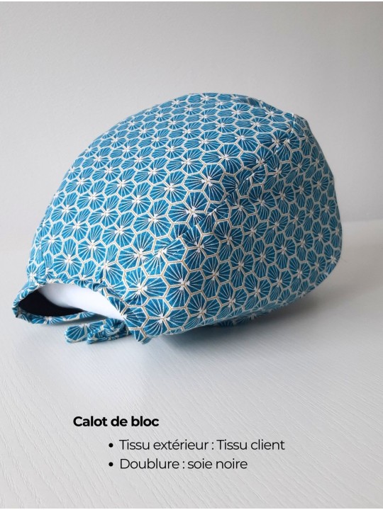 Calot de bloc personnalisable – Fait main en France | Confort et élégant