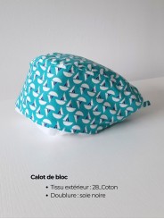 Calot de bloc personnalisable – Fait main en France | Confort et élégant