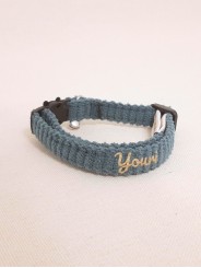 Collier chat personnalisé – Fait main en France | Sécurisé et stylé