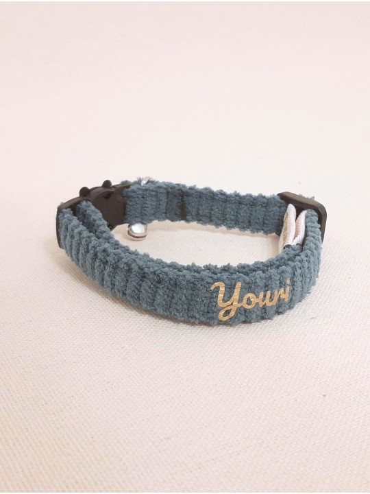 Collier chat personnalisé – Fait main en France | Sécurisé et stylé