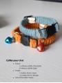 Collier chat personnalisé – Fait main en France | Sécurisé et stylé