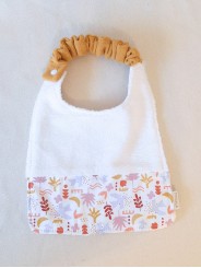 Bavoir enfant personnalisable – Fait main en France | Doux et pratique