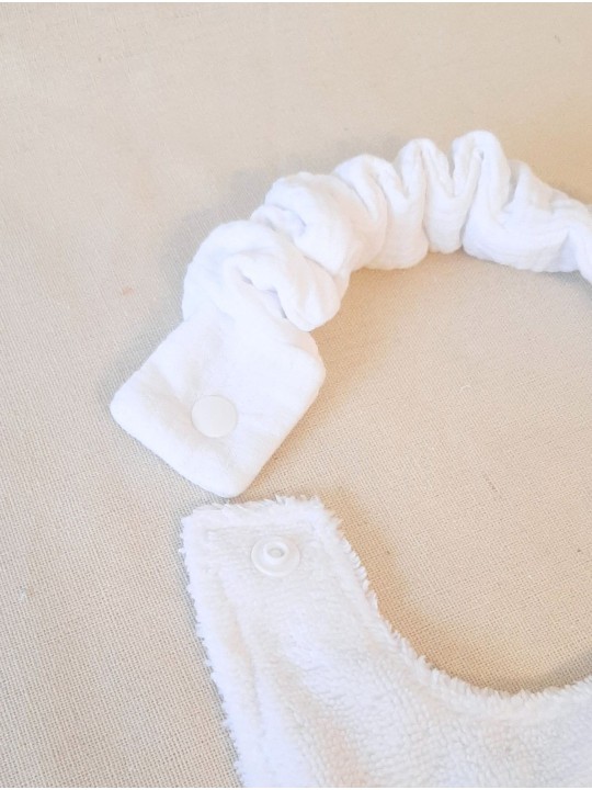 Bavoir enfant personnalisable – Fait main en France | Doux et pratique