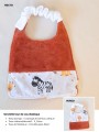 Bavoir enfant personnalisable – Fait main en France | Doux et pratique