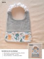 Bavoir enfant personnalisable – Fait main en France | Doux et pratique