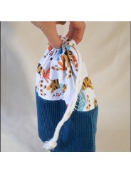 Pochon personnalisable – Fait main en France | Léger et pratique