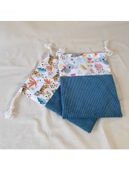 Pochon personnalisable – Fait main en France | Léger et pratique