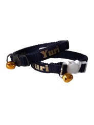 Collier chat personnalisé – Fait main en France | Sécurisé et stylé