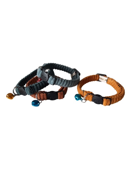 Collier chat personnalisé – Fait main en France | Sécurisé et stylé